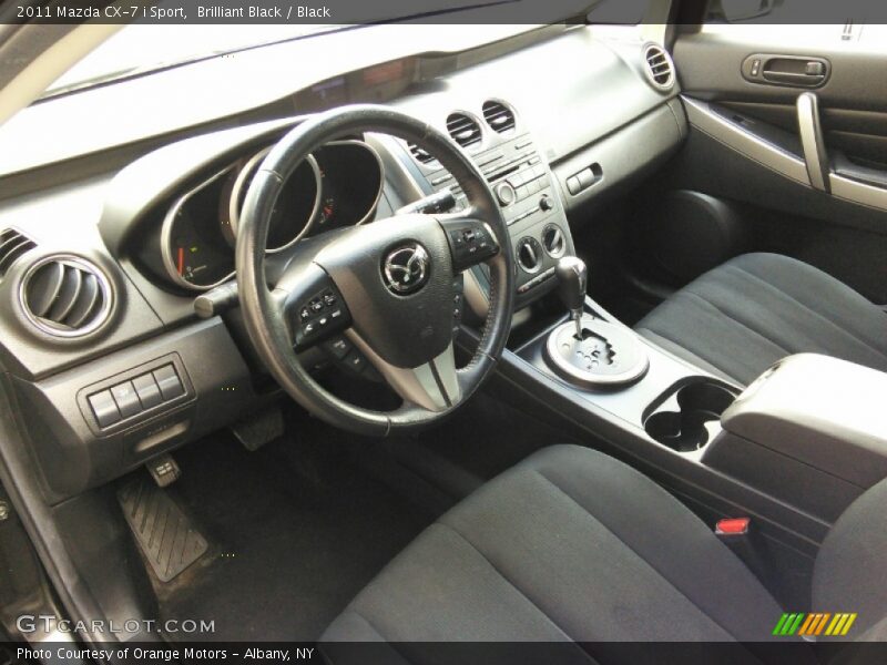 Brilliant Black / Black 2011 Mazda CX-7 i Sport
