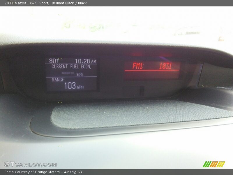Brilliant Black / Black 2011 Mazda CX-7 i Sport