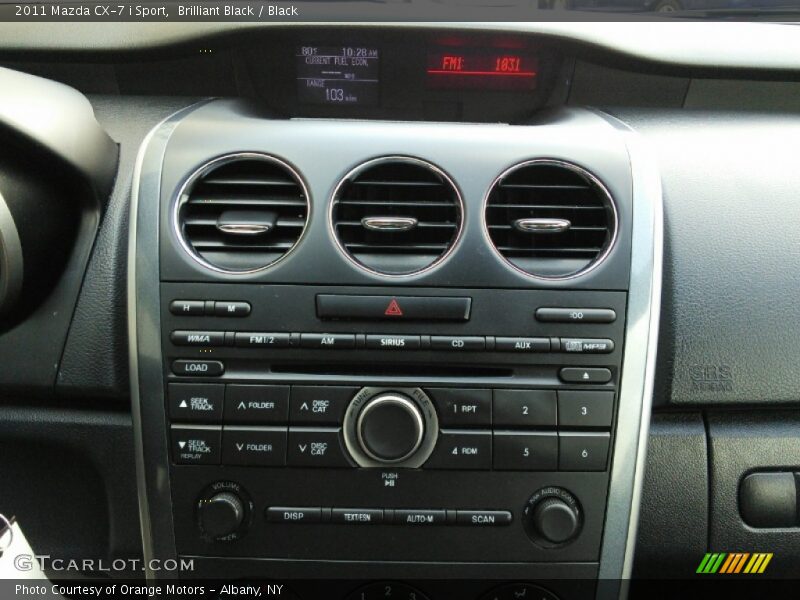 Brilliant Black / Black 2011 Mazda CX-7 i Sport