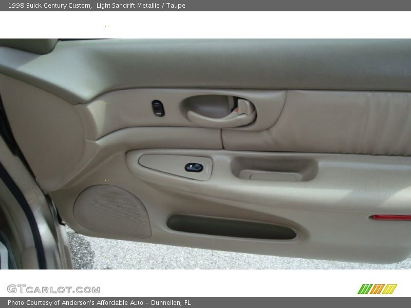 Light Sandrift Metallic / Taupe 1998 Buick Century Custom