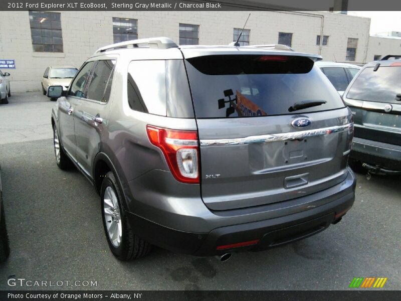 Sterling Gray Metallic / Charcoal Black 2012 Ford Explorer XLT EcoBoost