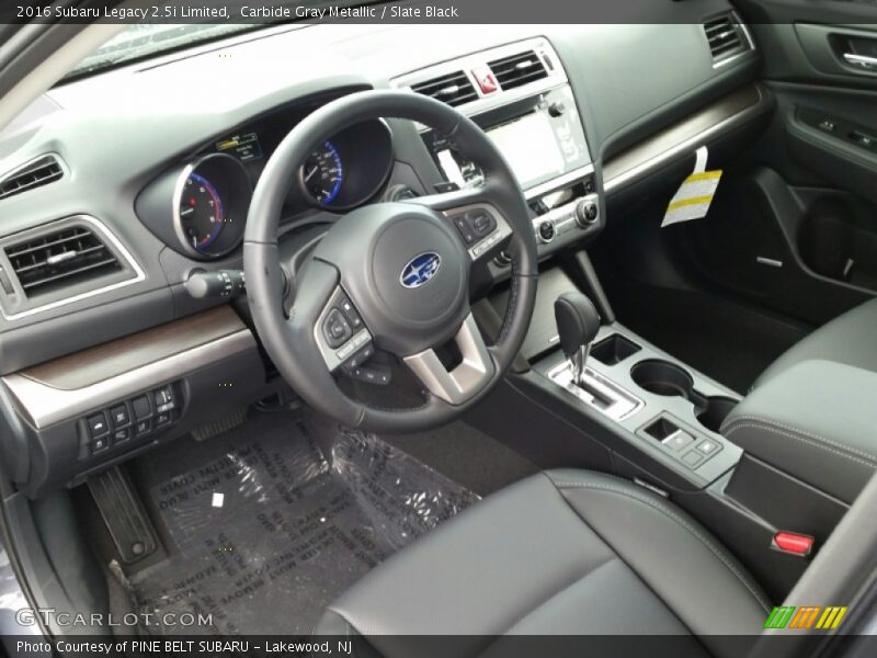  2016 Legacy 2.5i Limited Slate Black Interior