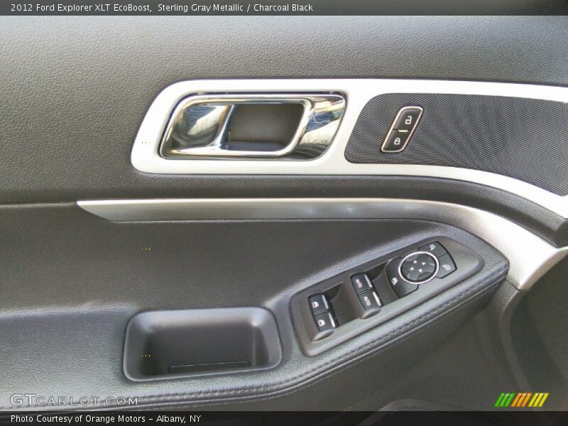 Sterling Gray Metallic / Charcoal Black 2012 Ford Explorer XLT EcoBoost