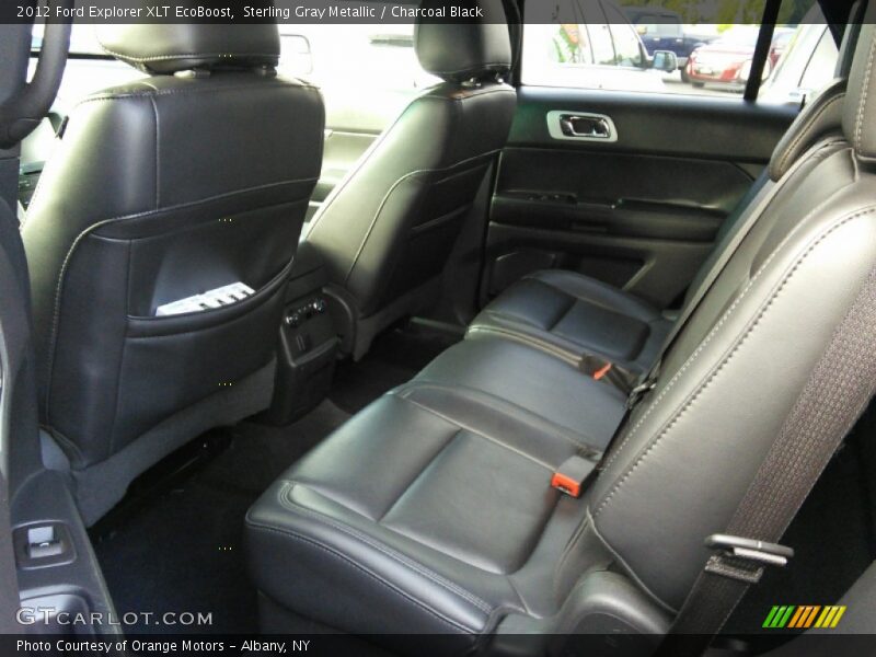 Sterling Gray Metallic / Charcoal Black 2012 Ford Explorer XLT EcoBoost