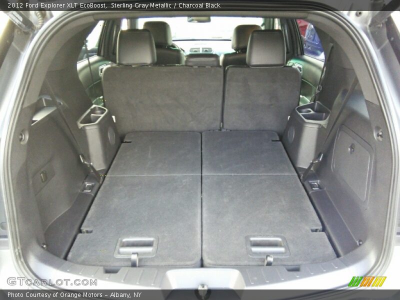 Sterling Gray Metallic / Charcoal Black 2012 Ford Explorer XLT EcoBoost