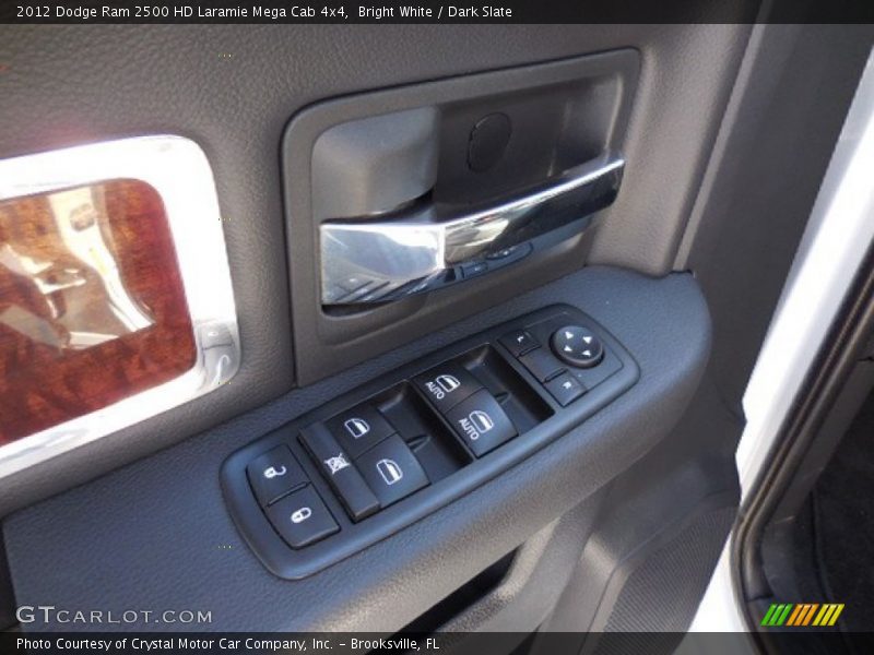 Bright White / Dark Slate 2012 Dodge Ram 2500 HD Laramie Mega Cab 4x4