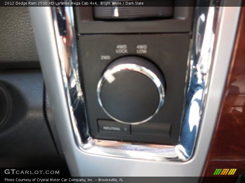 Bright White / Dark Slate 2012 Dodge Ram 2500 HD Laramie Mega Cab 4x4