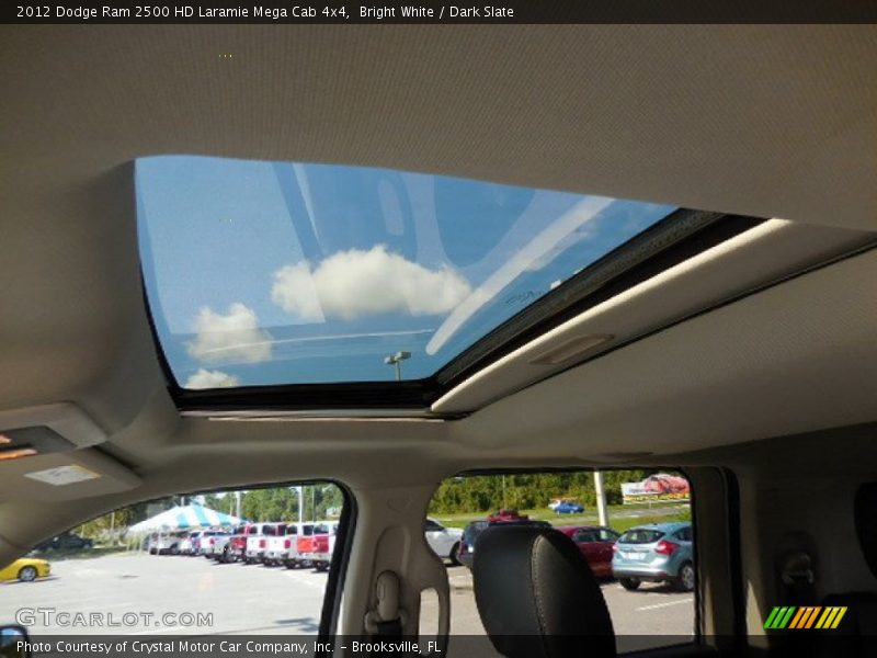 Bright White / Dark Slate 2012 Dodge Ram 2500 HD Laramie Mega Cab 4x4