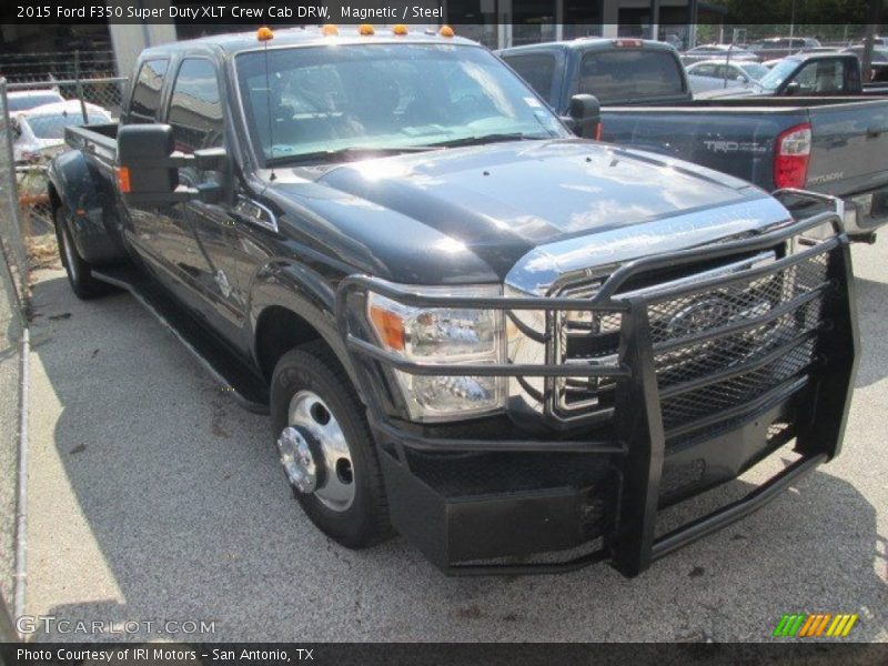 Magnetic / Steel 2015 Ford F350 Super Duty XLT Crew Cab DRW