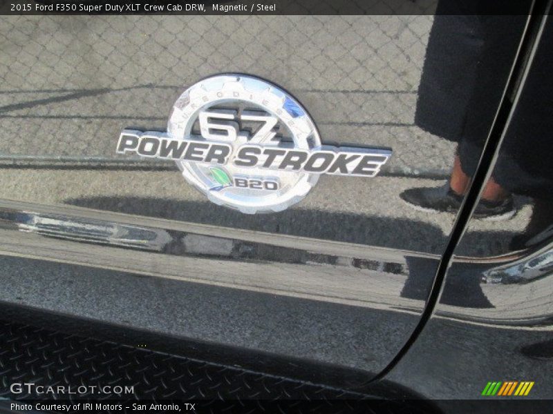 Magnetic / Steel 2015 Ford F350 Super Duty XLT Crew Cab DRW