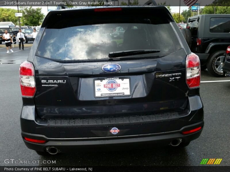 Dark Gray Metallic / Black 2016 Subaru Forester 2.0XT Touring