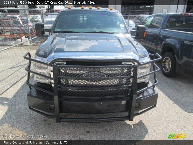 Magnetic / Steel 2015 Ford F350 Super Duty XLT Crew Cab DRW