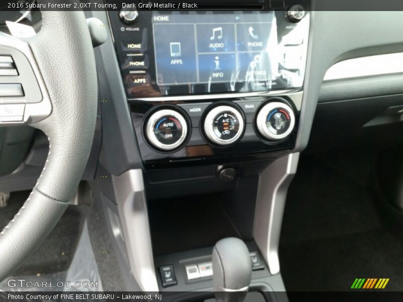 Dark Gray Metallic / Black 2016 Subaru Forester 2.0XT Touring