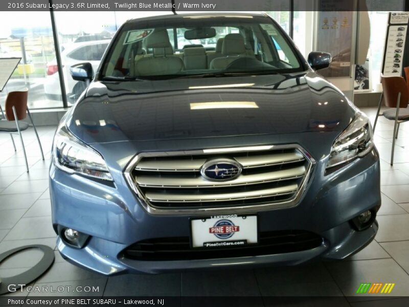 Twilight Blue Metallic / Warm Ivory 2016 Subaru Legacy 3.6R Limited