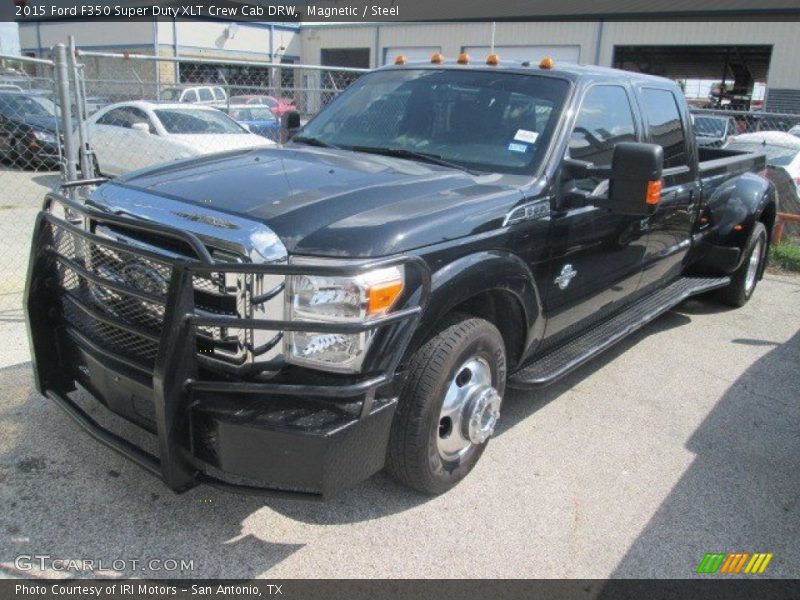 Magnetic / Steel 2015 Ford F350 Super Duty XLT Crew Cab DRW