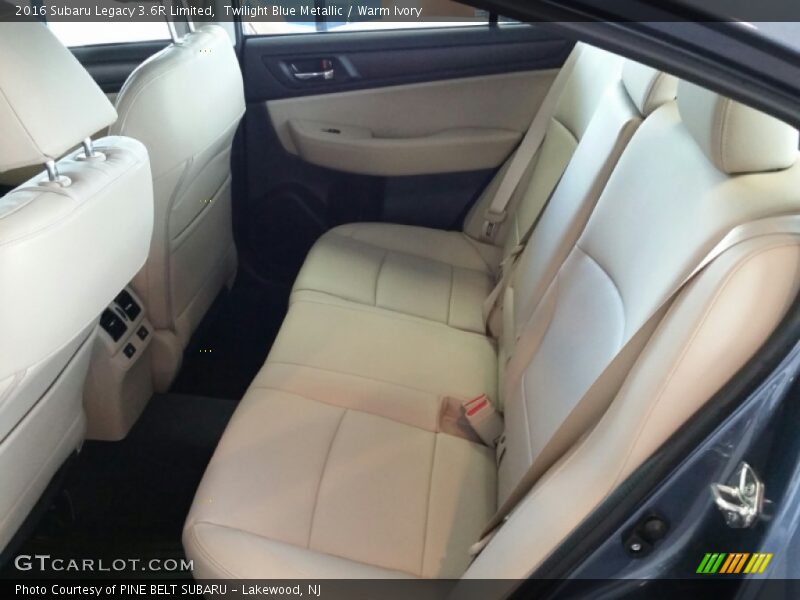 Twilight Blue Metallic / Warm Ivory 2016 Subaru Legacy 3.6R Limited