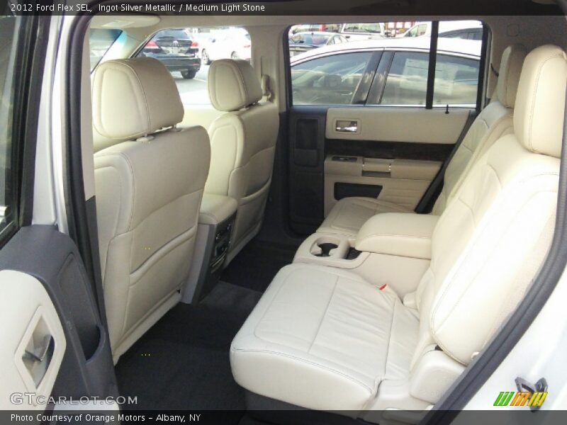 Ingot Silver Metallic / Medium Light Stone 2012 Ford Flex SEL