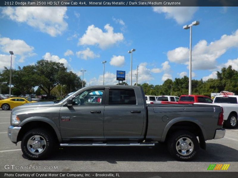 Mineral Gray Metallic / Dark Slate/Medium Graystone 2012 Dodge Ram 2500 HD SLT Crew Cab 4x4