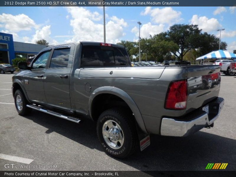 Mineral Gray Metallic / Dark Slate/Medium Graystone 2012 Dodge Ram 2500 HD SLT Crew Cab 4x4