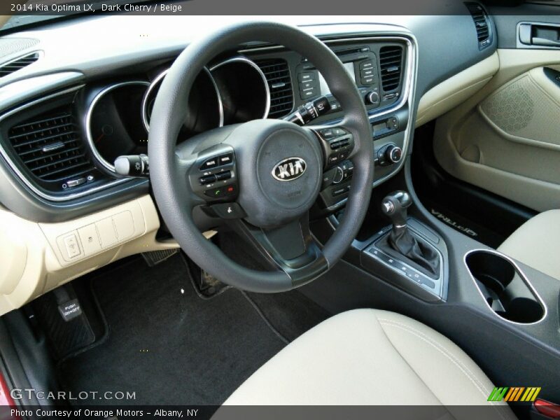 Dashboard of 2014 Optima LX