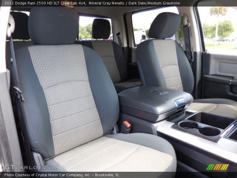 Mineral Gray Metallic / Dark Slate/Medium Graystone 2012 Dodge Ram 2500 HD SLT Crew Cab 4x4