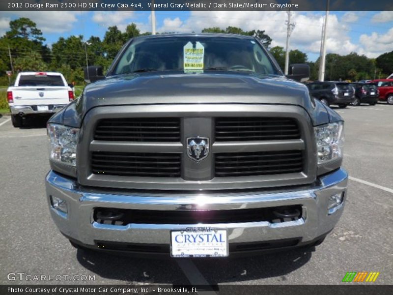 Mineral Gray Metallic / Dark Slate/Medium Graystone 2012 Dodge Ram 2500 HD SLT Crew Cab 4x4