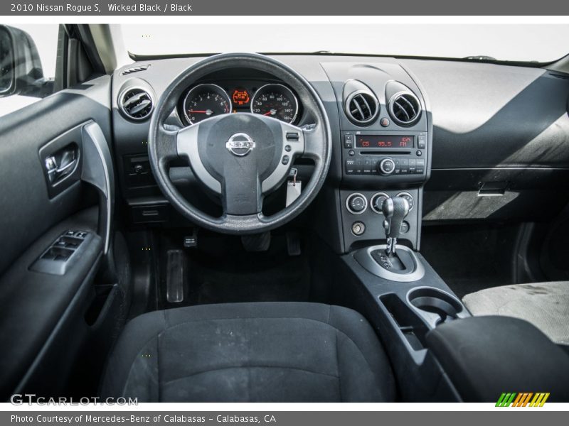  2010 Rogue S Black Interior