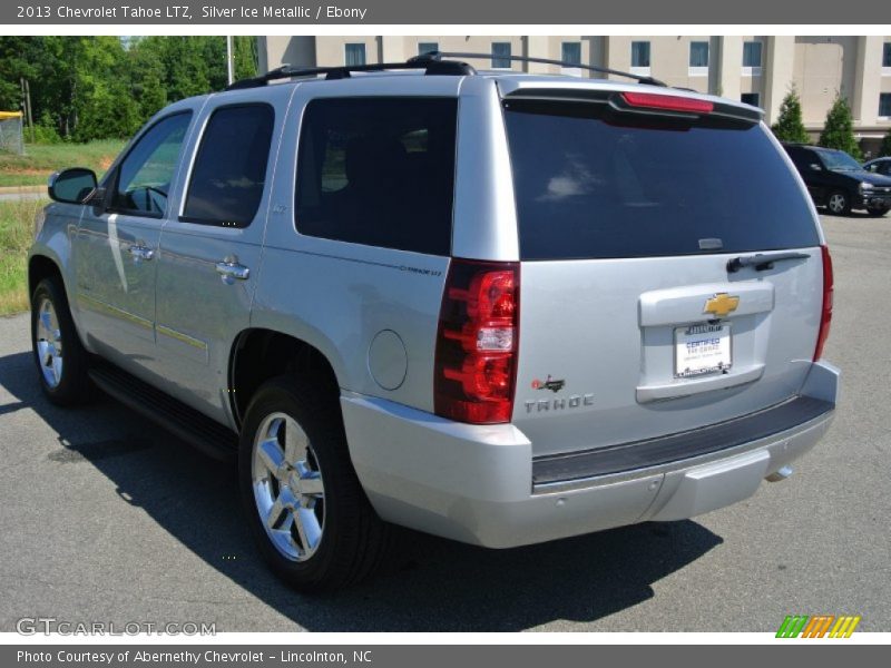 Silver Ice Metallic / Ebony 2013 Chevrolet Tahoe LTZ