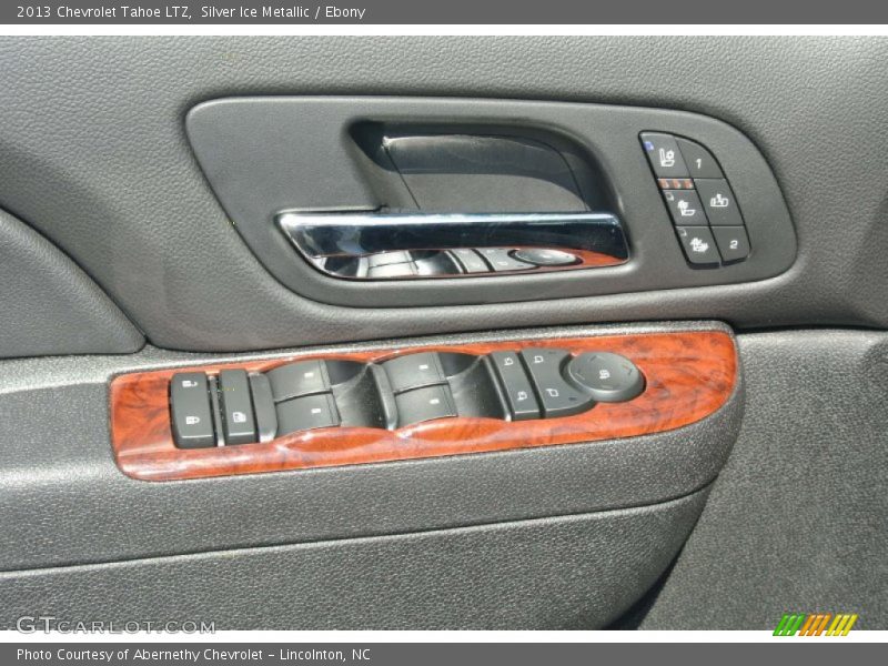 Silver Ice Metallic / Ebony 2013 Chevrolet Tahoe LTZ