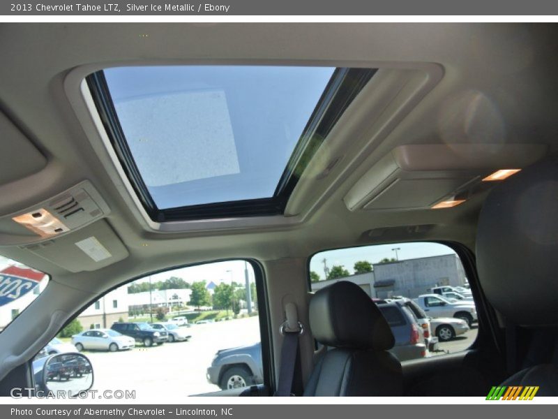 Silver Ice Metallic / Ebony 2013 Chevrolet Tahoe LTZ