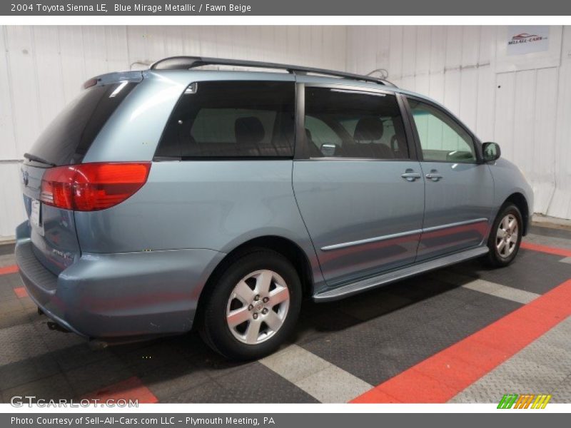 Blue Mirage Metallic / Fawn Beige 2004 Toyota Sienna LE