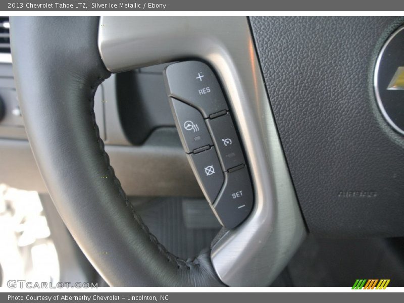 Silver Ice Metallic / Ebony 2013 Chevrolet Tahoe LTZ