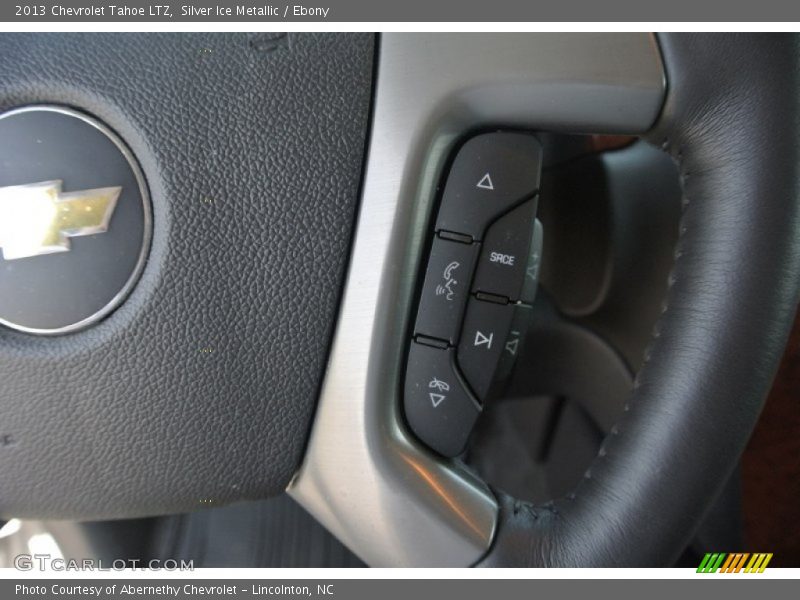 Silver Ice Metallic / Ebony 2013 Chevrolet Tahoe LTZ