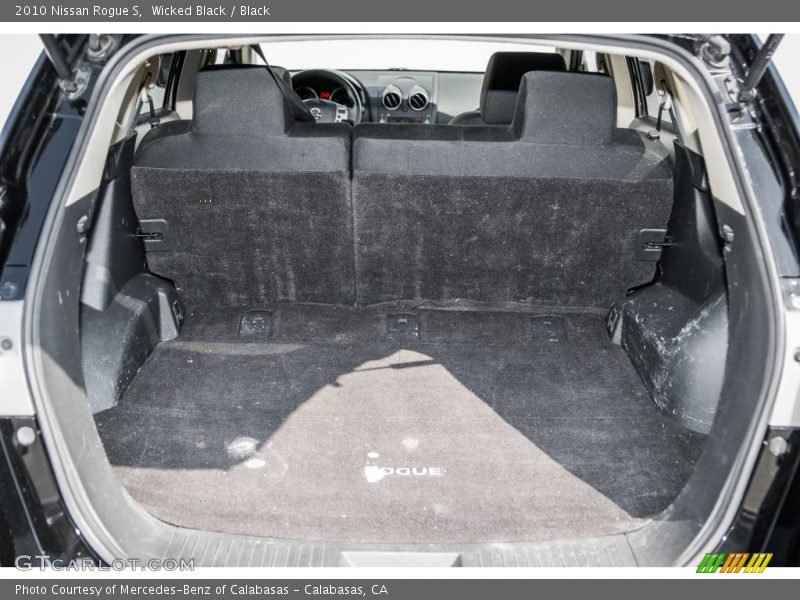 Wicked Black / Black 2010 Nissan Rogue S