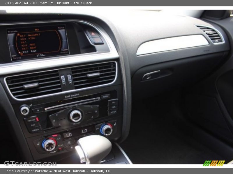 Brilliant Black / Black 2016 Audi A4 2.0T Premium