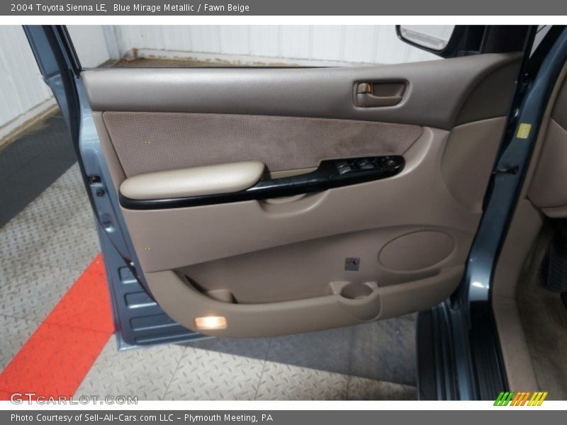 Blue Mirage Metallic / Fawn Beige 2004 Toyota Sienna LE
