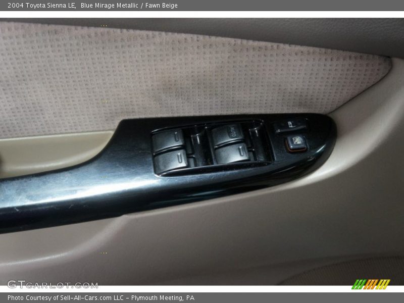 Blue Mirage Metallic / Fawn Beige 2004 Toyota Sienna LE