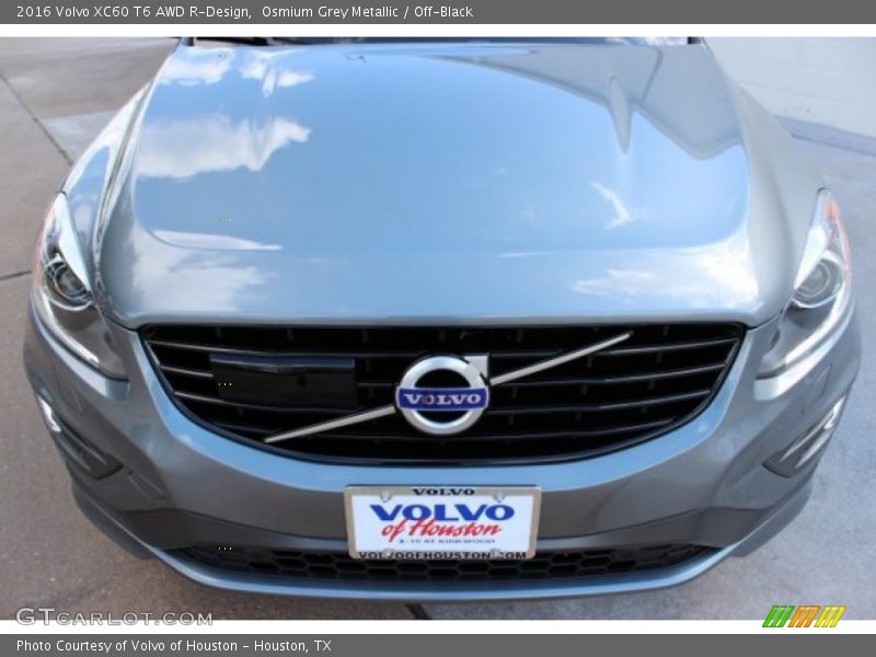 Osmium Grey Metallic / Off-Black 2016 Volvo XC60 T6 AWD R-Design