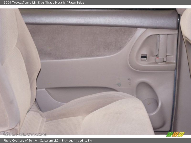 Blue Mirage Metallic / Fawn Beige 2004 Toyota Sienna LE