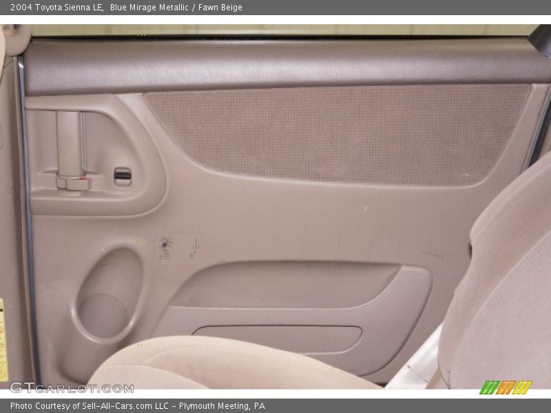 Blue Mirage Metallic / Fawn Beige 2004 Toyota Sienna LE