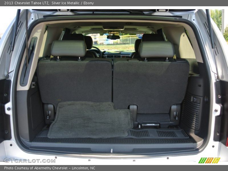 Silver Ice Metallic / Ebony 2013 Chevrolet Tahoe LTZ