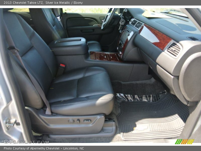 Silver Ice Metallic / Ebony 2013 Chevrolet Tahoe LTZ