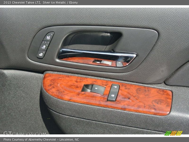 Silver Ice Metallic / Ebony 2013 Chevrolet Tahoe LTZ