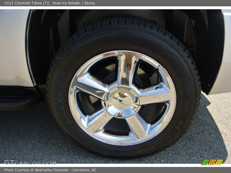 Silver Ice Metallic / Ebony 2013 Chevrolet Tahoe LTZ