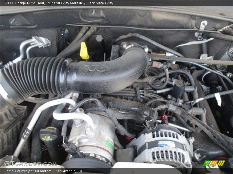 Mineral Gray Metallic / Dark Slate Gray 2011 Dodge Nitro Heat