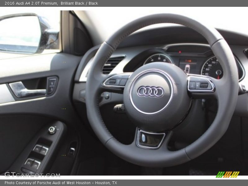 Brilliant Black / Black 2016 Audi A4 2.0T Premium