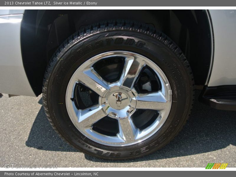 Silver Ice Metallic / Ebony 2013 Chevrolet Tahoe LTZ