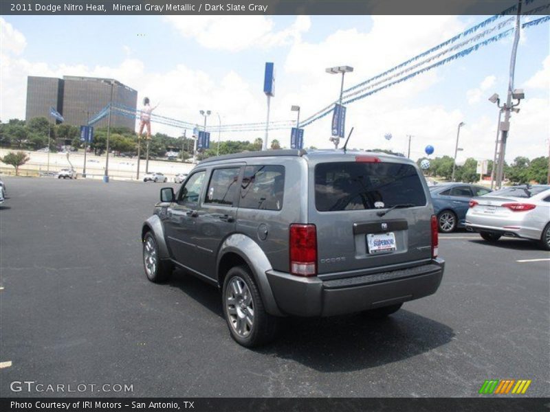 Mineral Gray Metallic / Dark Slate Gray 2011 Dodge Nitro Heat