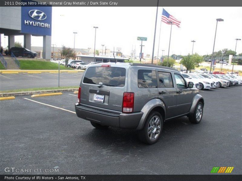 Mineral Gray Metallic / Dark Slate Gray 2011 Dodge Nitro Heat