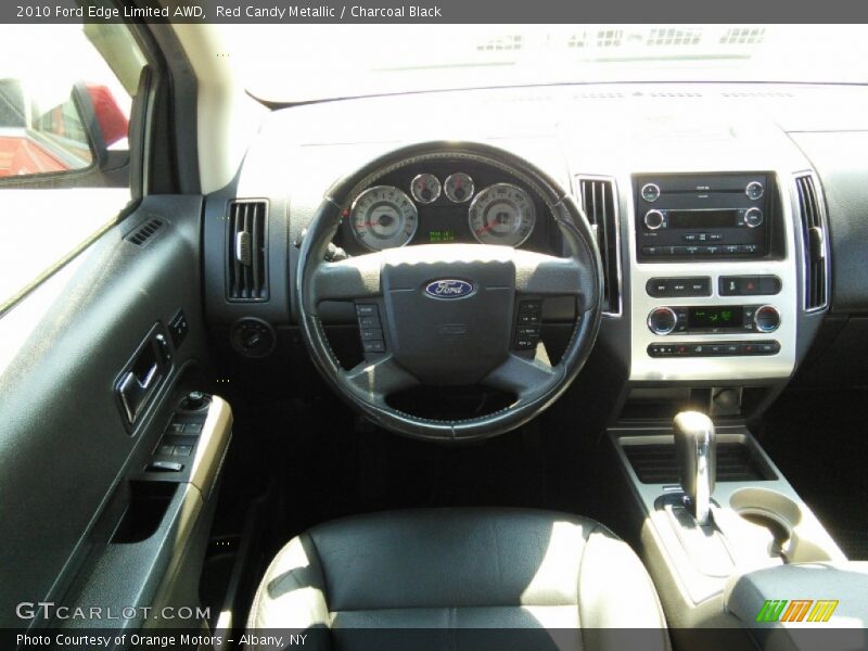 Red Candy Metallic / Charcoal Black 2010 Ford Edge Limited AWD